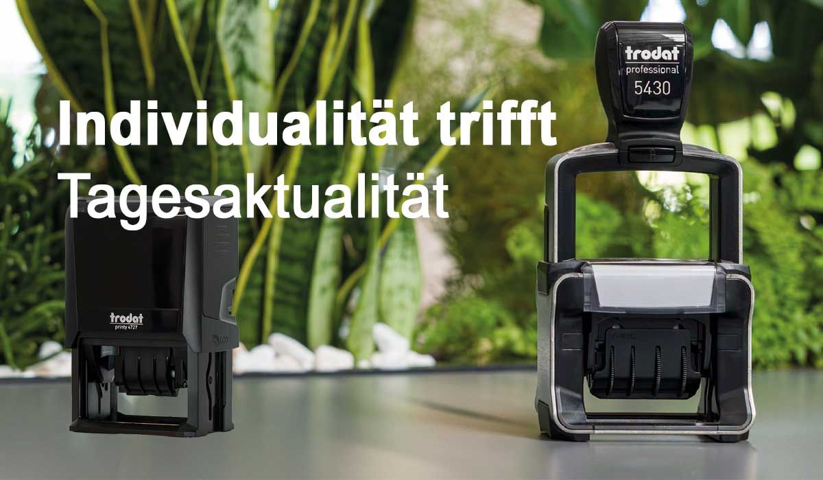 Datum- und Nummernstempel